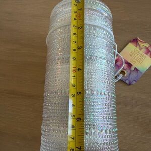 Iridescent cotton swabs with holder